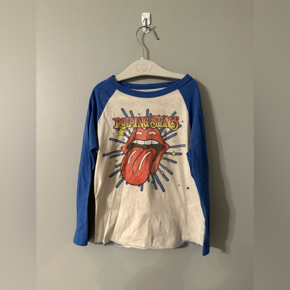 Rowdy Sprout Rolling Stones long sleeve shirt. T4
